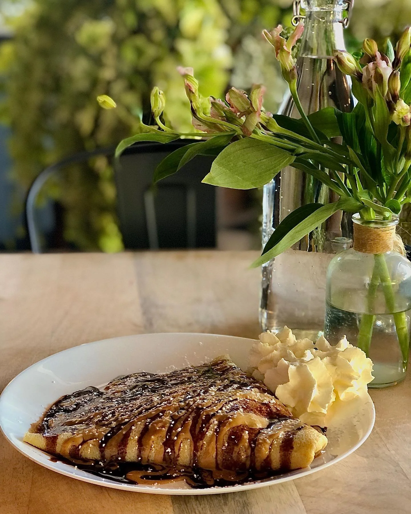 Into the woods we go with our fan favorite campfire crepe! Taste the best of summer before the seasons change