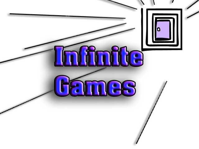 Finite Games, Infinite Builders