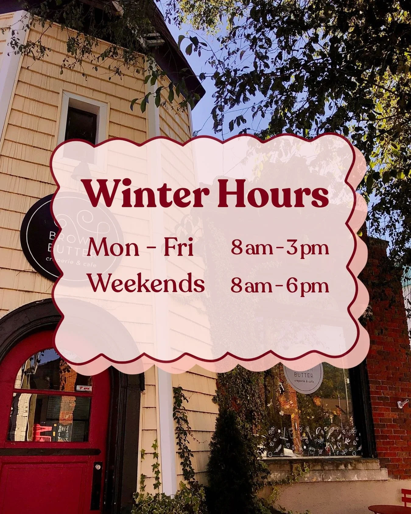 Big changes starting November 3rd!

Winter time means things are slowing down at the windmill (It is hibernation season, after all ;p), so to match that we will be going back to closing at 3pm on the weekdays. Don&rsquo;t worry! You can still get you