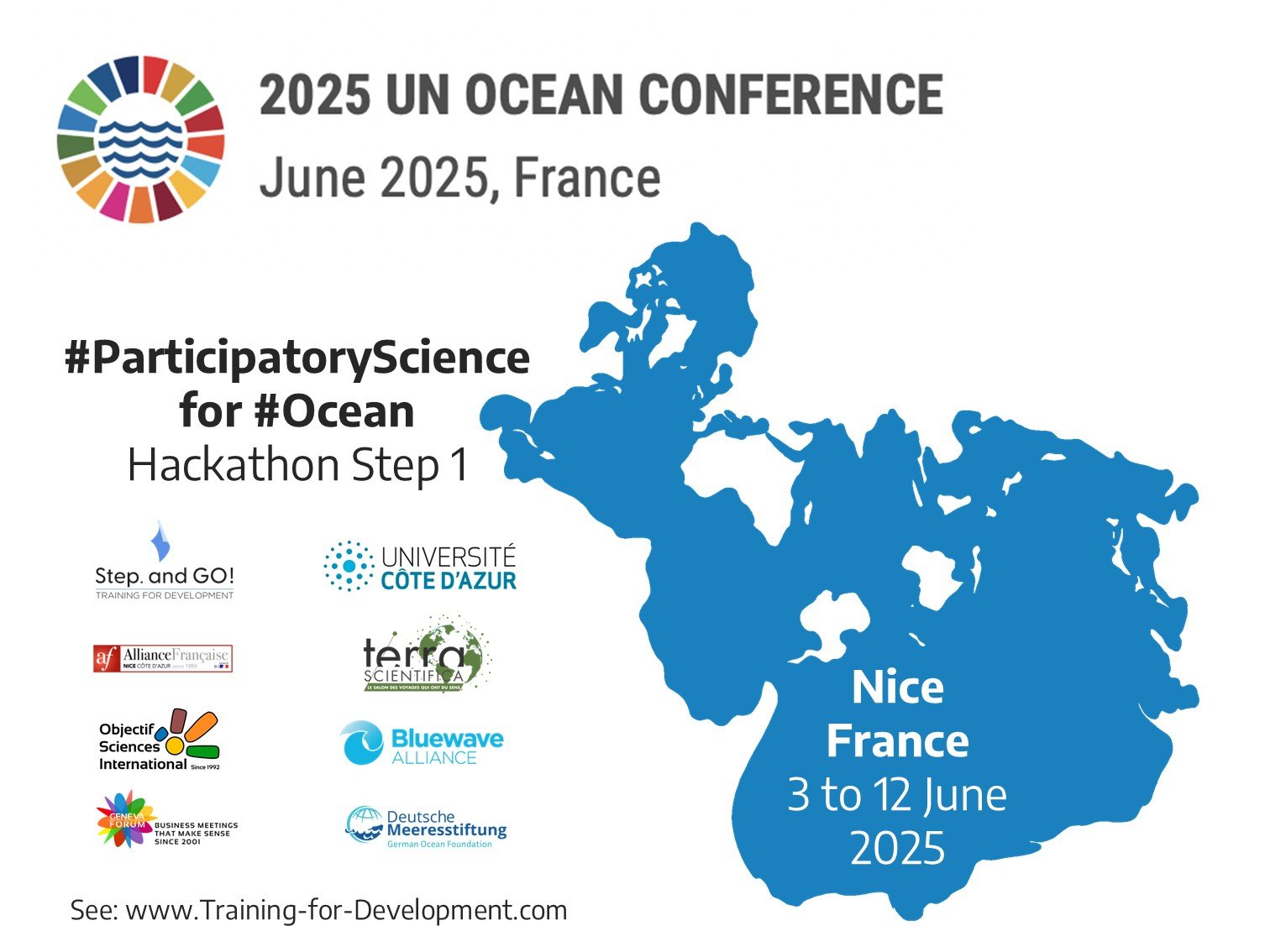 Mach mit beim Ozean-Hackathon in Nizza