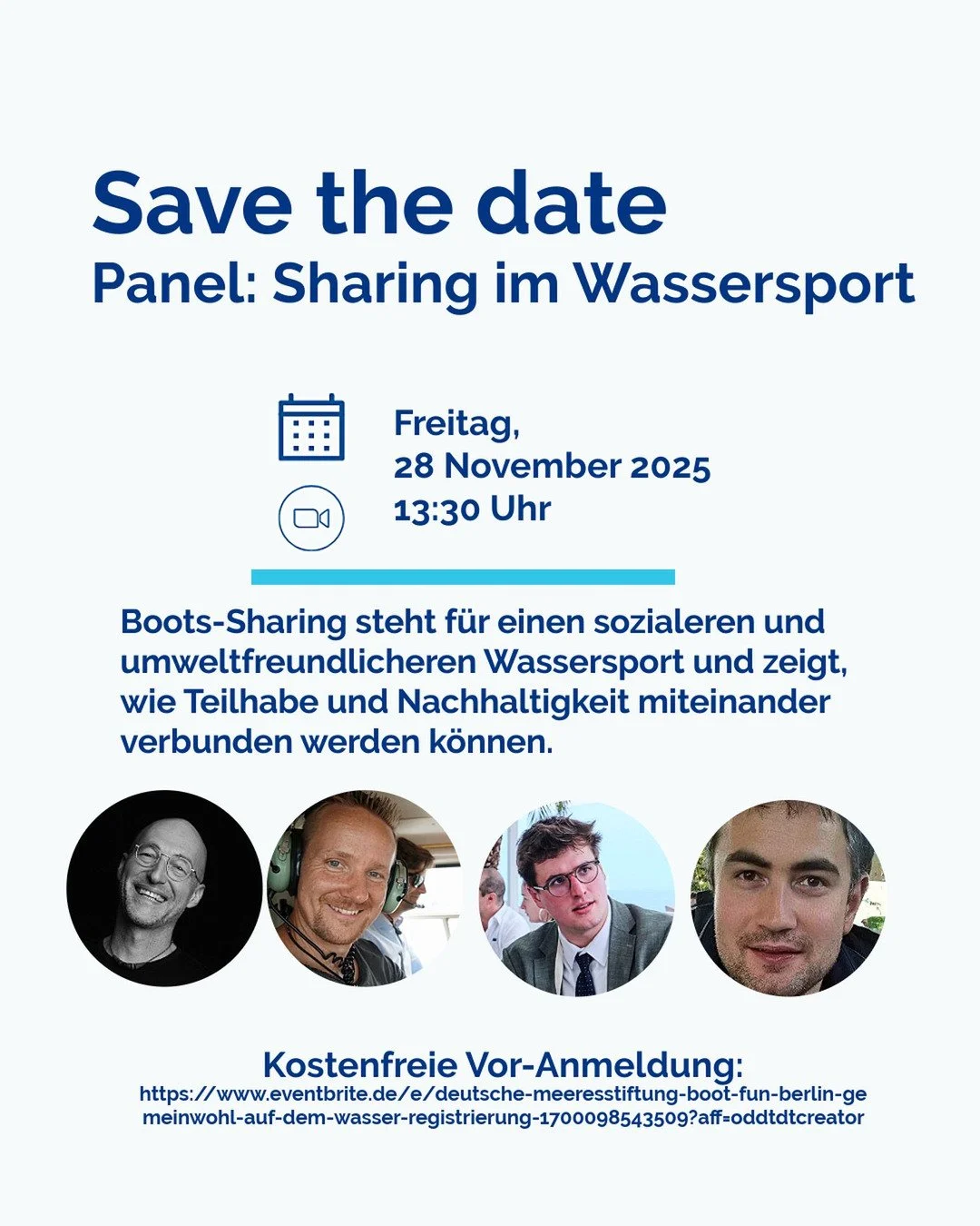 Kommt mit uns auf der BOOT &amp; FUN Berlin und entdeckt die Zukunft der Mobilit&auml;t auf dem Wasser.
Wir setze uns gezielt daf&uuml;r ein, Nachhaltigkeit im Wassersport voranzubringen. Im Mittelpunkt stehen Unternehmen, die wirtschaftlichen Erfolg