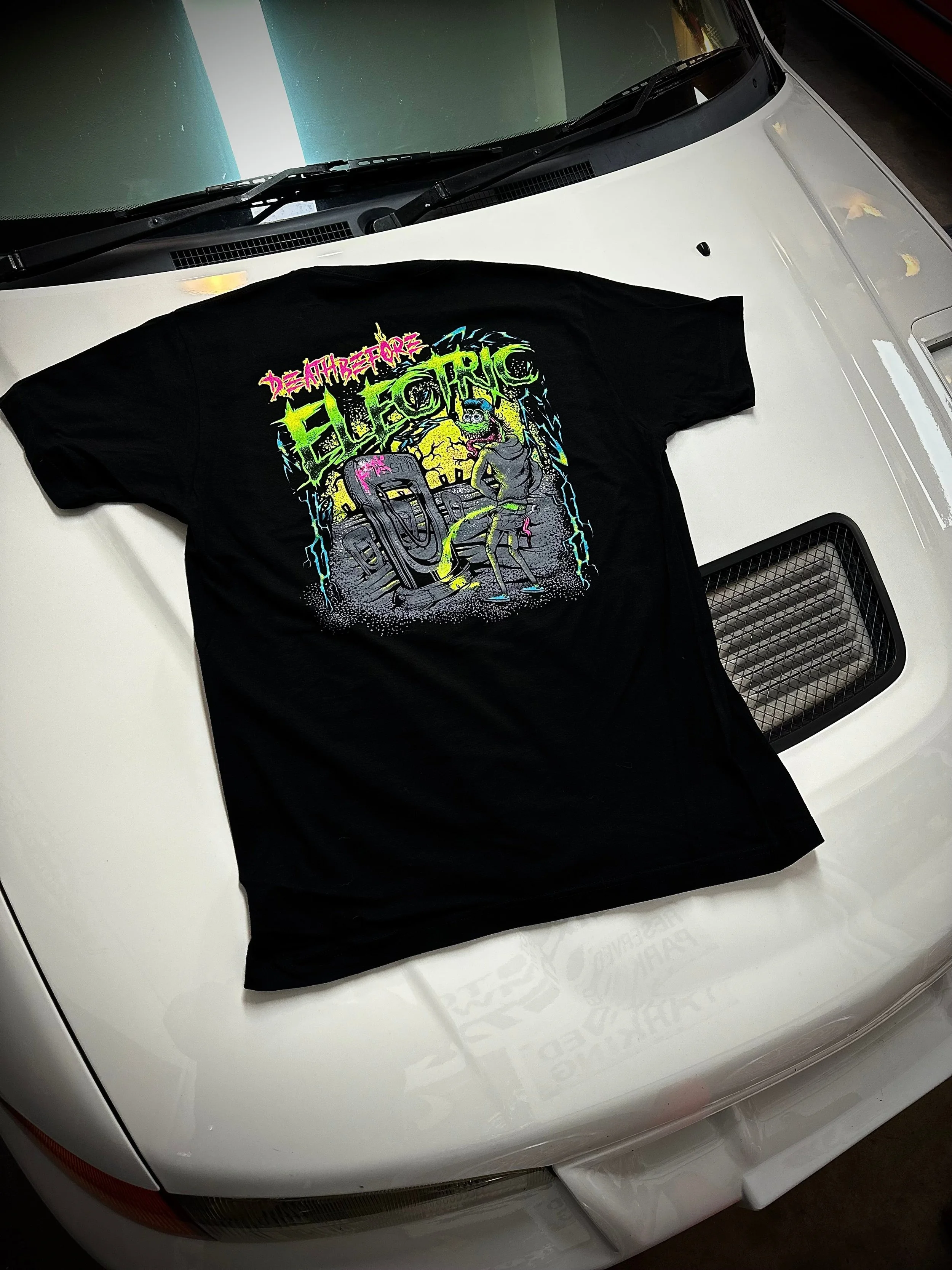 Your Car Sucks/Death Before Electric - T shirt