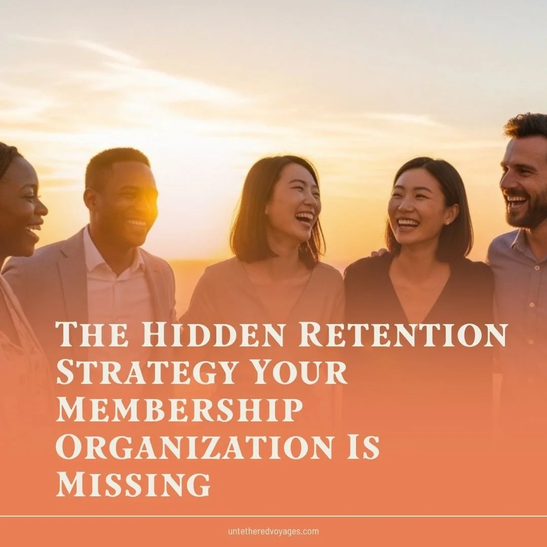 The Hidden Retention Strategy Your Membership Organization Is Missing (It's Not Another Webinar)