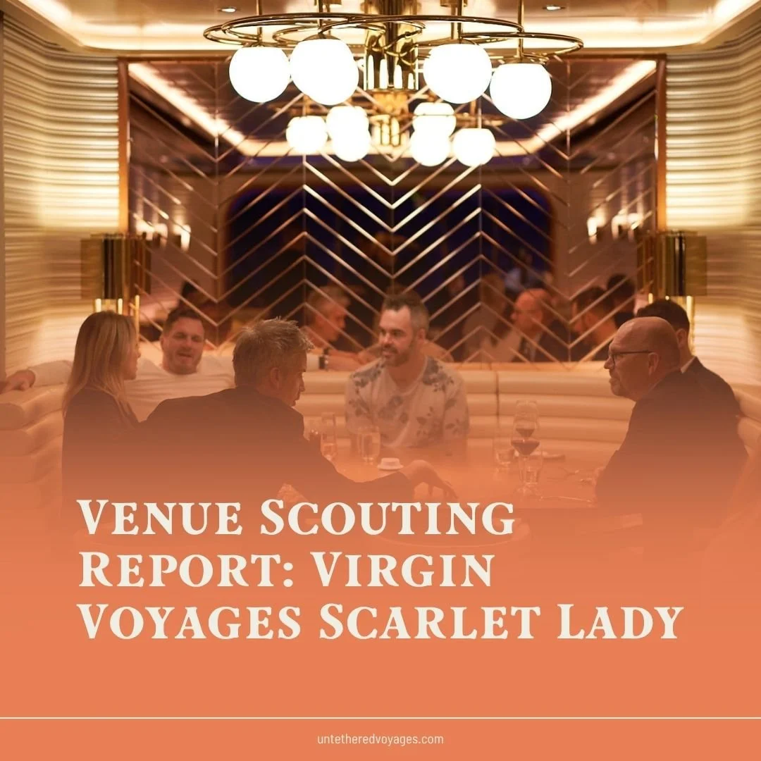 Venue Scouting Report: Could the Scarlet Lady Host Your Next Professional Retreat?