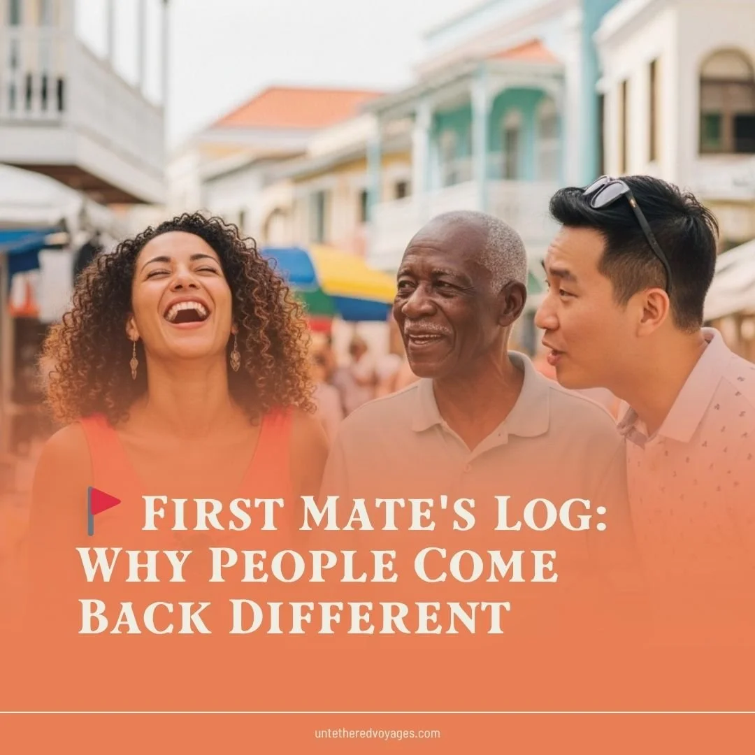 🚩 First Mate's Log: Why People Come Back From Retreats Different