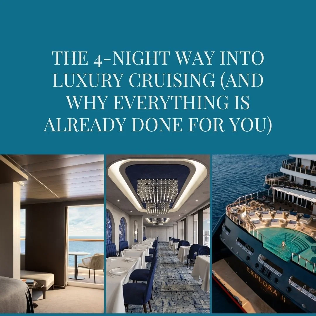 The 4-Night Way Into Luxury Cruising (And Why Everything Is Already Done For You)