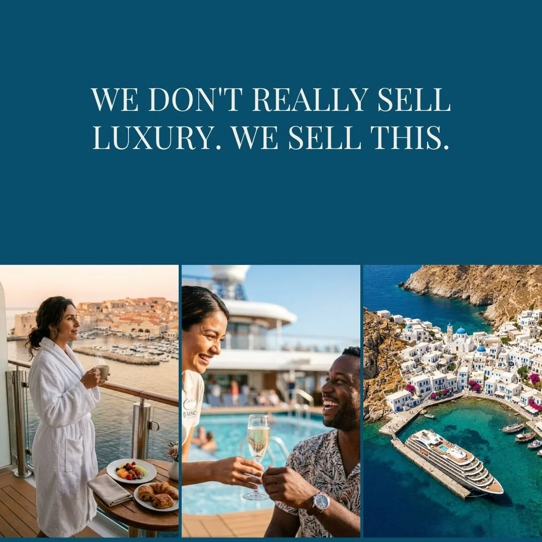 We Don't Really Sell Luxury. We Sell This.