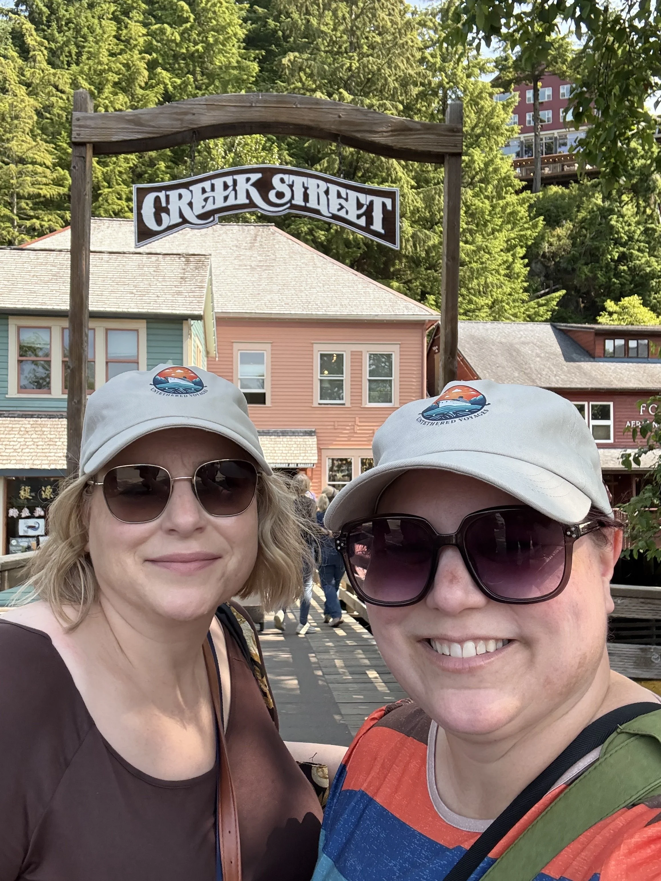 Creek Street in Ketchikan AK