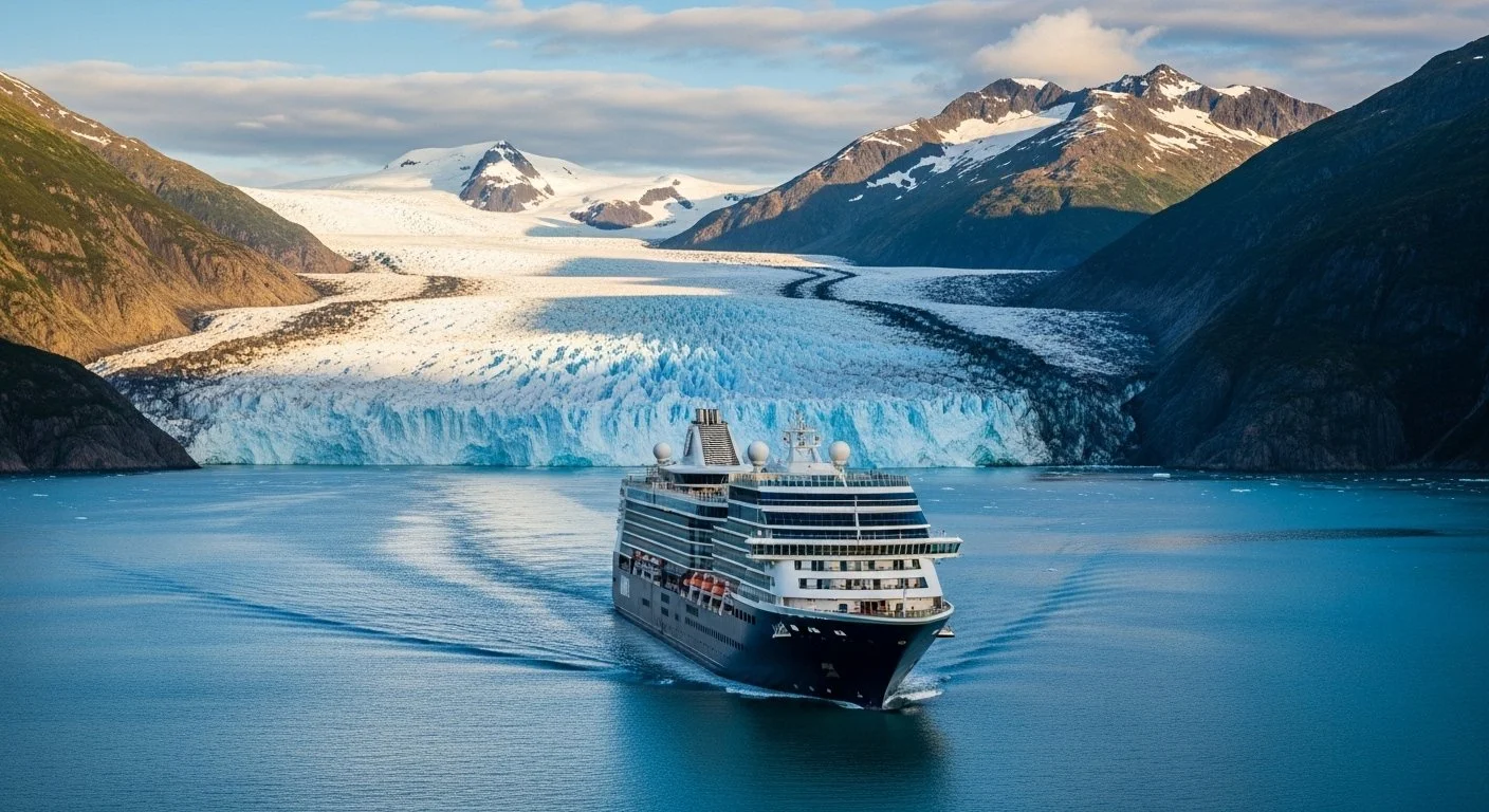 A cruise ship at sea — the kind of extraordinary, contained environment that produces the shared experiences retention is built on.