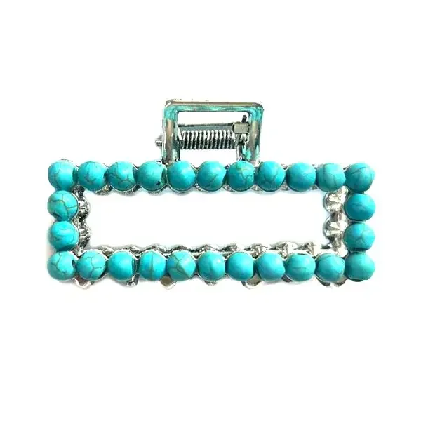 Western Mini Navajo Pearl Hair Claw
