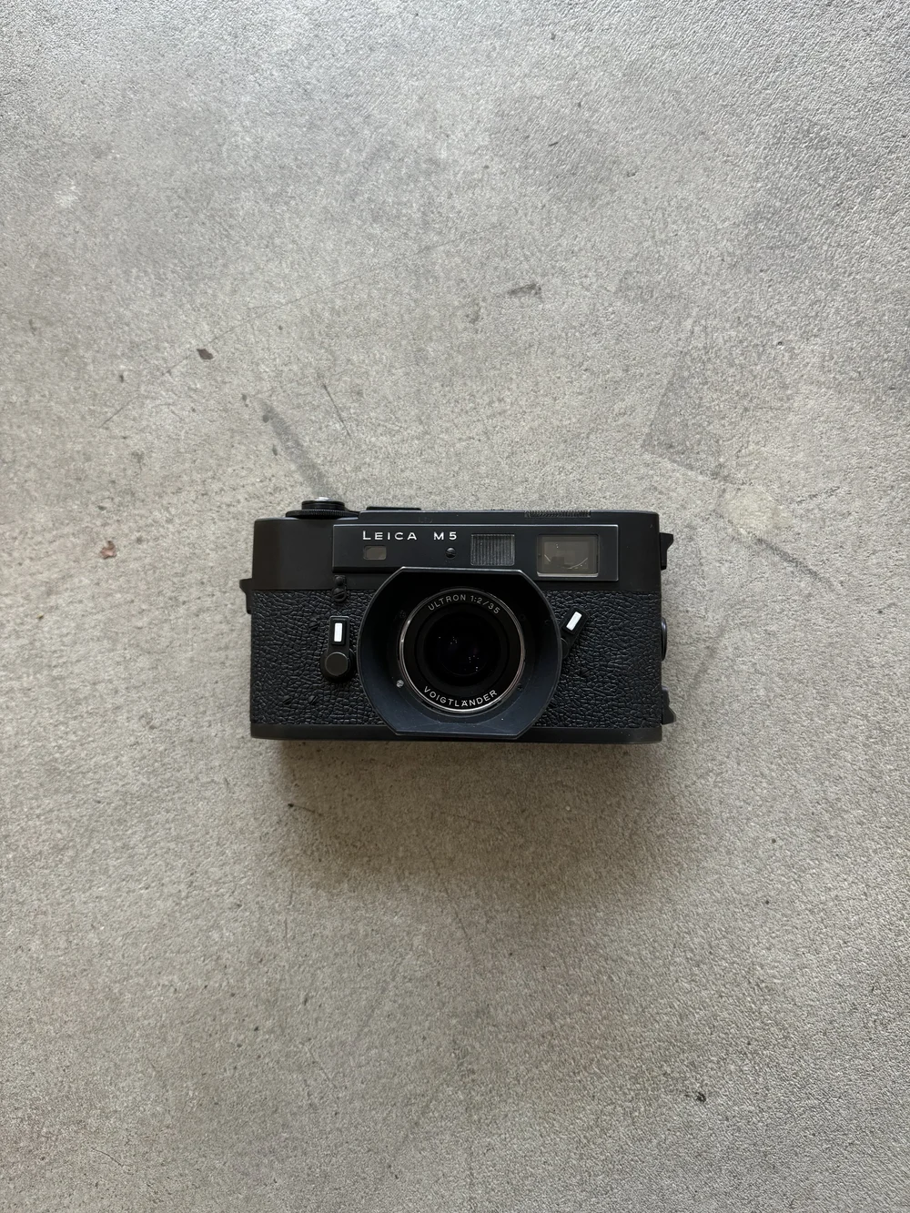 フィルムカメラ Upgraded Leica M5: Voltage changed 3Lug Leica M5 