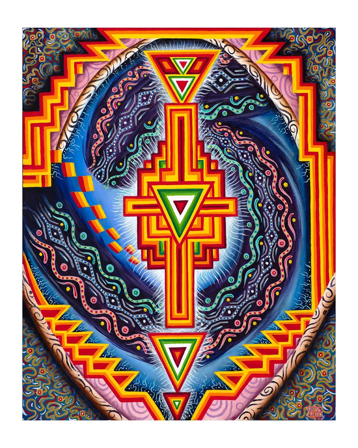 Visualization of Kali Shakti - Giclee Print