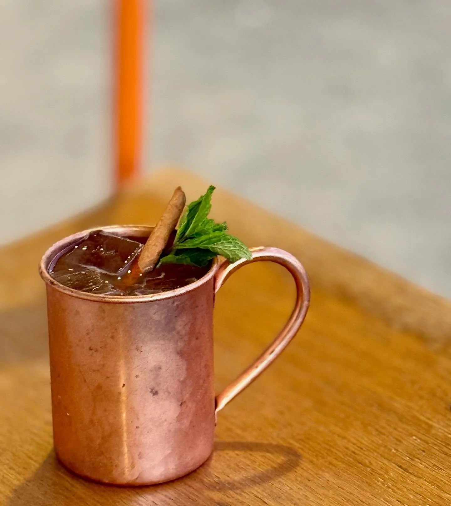 Perfect day for an Apple Cider Moscow Mule at LakeLine