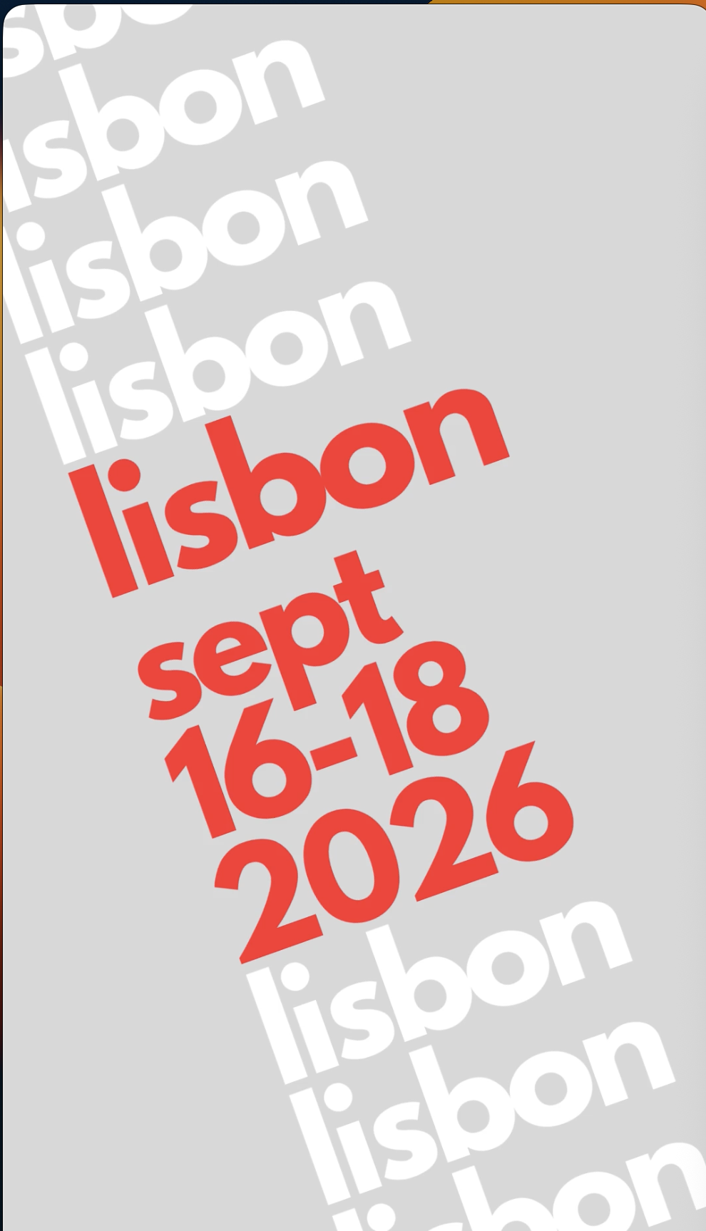 LISBON JOURNEY SEP 16_18 