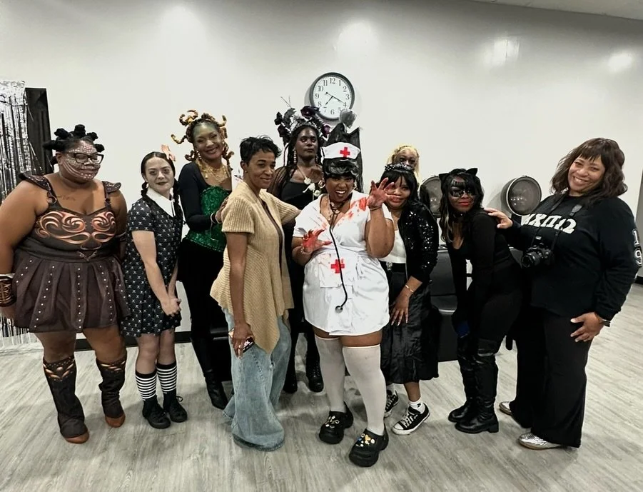 Thank you to the AMAZING Instructors who help put this together Ms. Vickie and Ms. JoJo 🫶🏾 and Thank you to Mr. Jud and Ms.A for supporting 
.
#innerstatebeautyschool #ohio #beautyschool