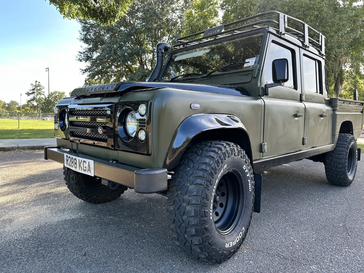 98 Land Rover Defender 130 Truck — ROVERS SOUTH IMPORTS LUXURY