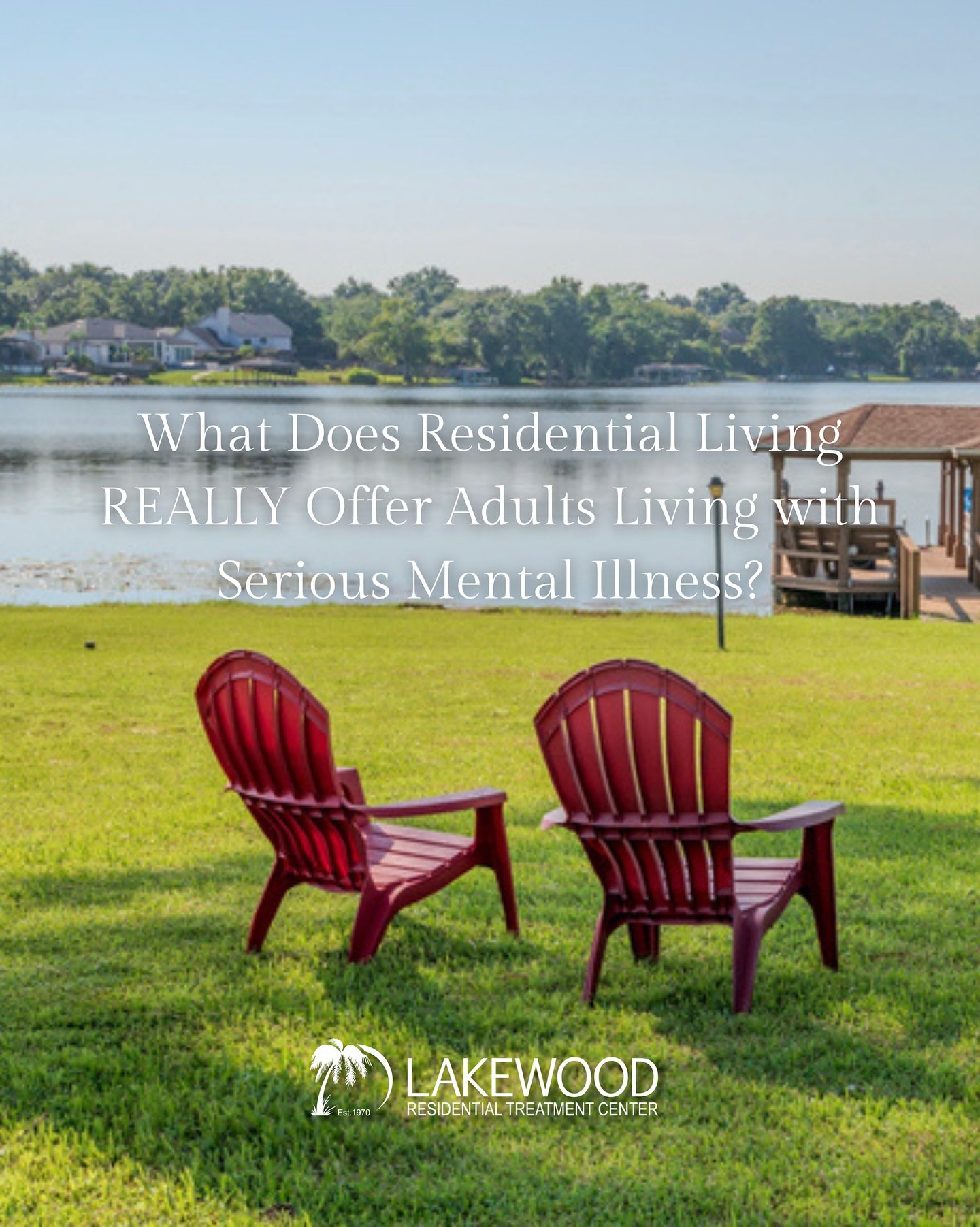 What does residential living really offer adults living with serious mental illness?

More than most families realize &mdash; it&rsquo;s not just a place to stay. It&rsquo;s a place to grow.

Here at Lakewood Center, our residents receive:
🌱 Structu