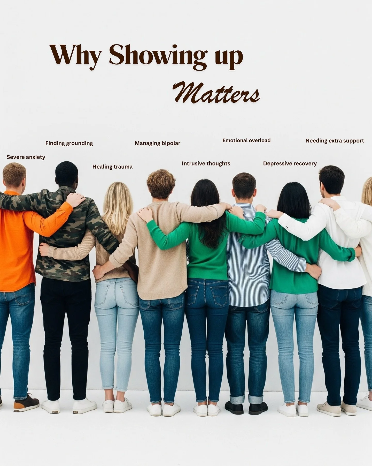 Showing up matters &mdash; because everyone you see is carrying something you can&rsquo;t see.

Every day, our team shows up with compassion, ready to support whatever someone might be carrying.

Support, care, and connection &mdash; 24/7. 🪴

Everyo