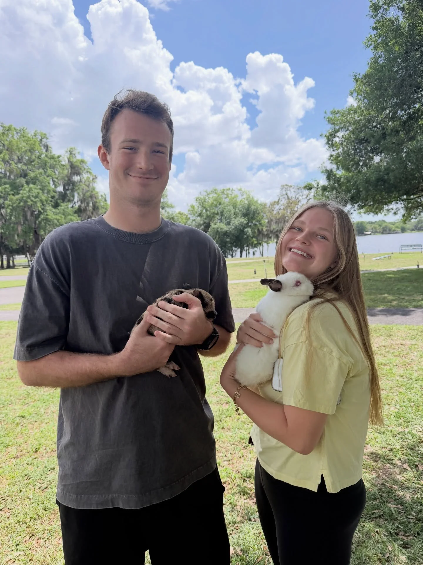Easter at Lakewood Center meant music on the lawn, a petting zoo visit, cornhole tournaments, and a meal shared outdoors under blue skies. Residents chose how they wanted to spend the day. Some cuddled bunnies, some played games, some just enjoyed be