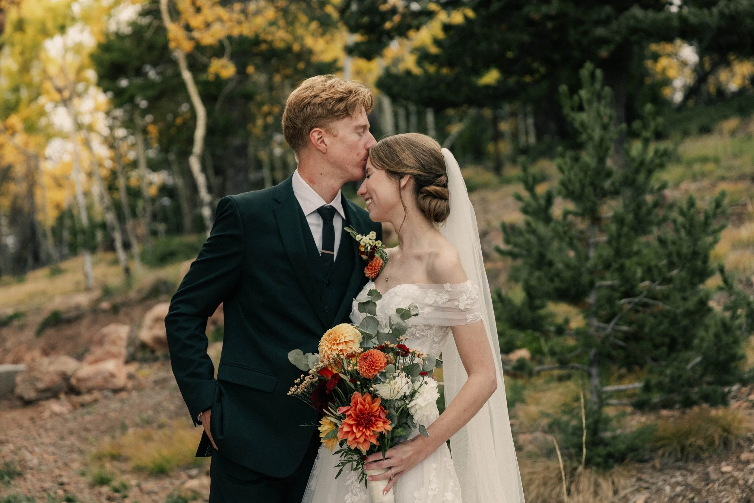 Fall wedding in Colorado