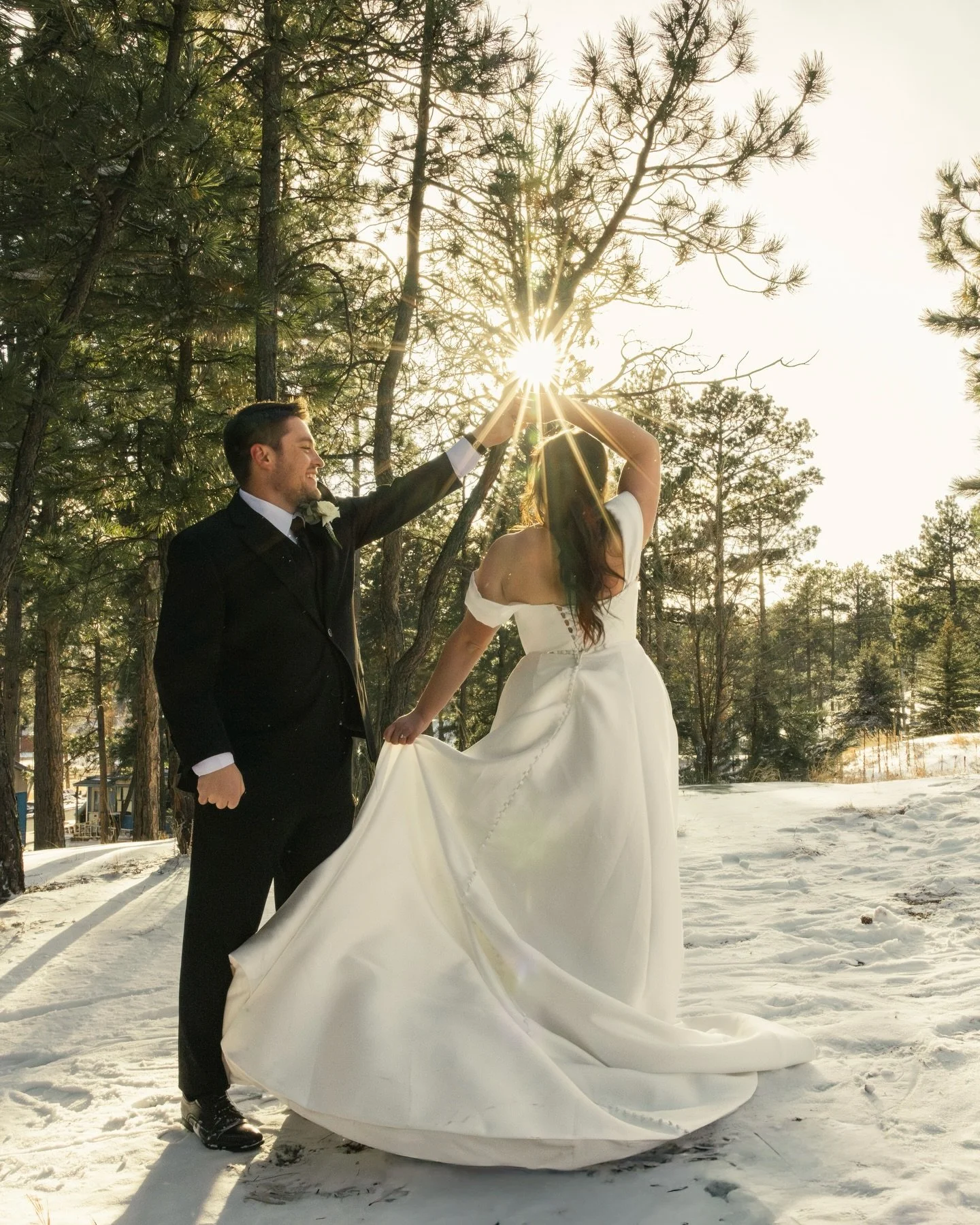 Riley and Natalie are married! 

An unexpected snowstorm on Sunday created the most magical and dreamy day. What a joy it was watching these two say &ldquo;I do&rdquo; surrounded by their family and friends. 

Congrats, R + N! We are so so happy for 