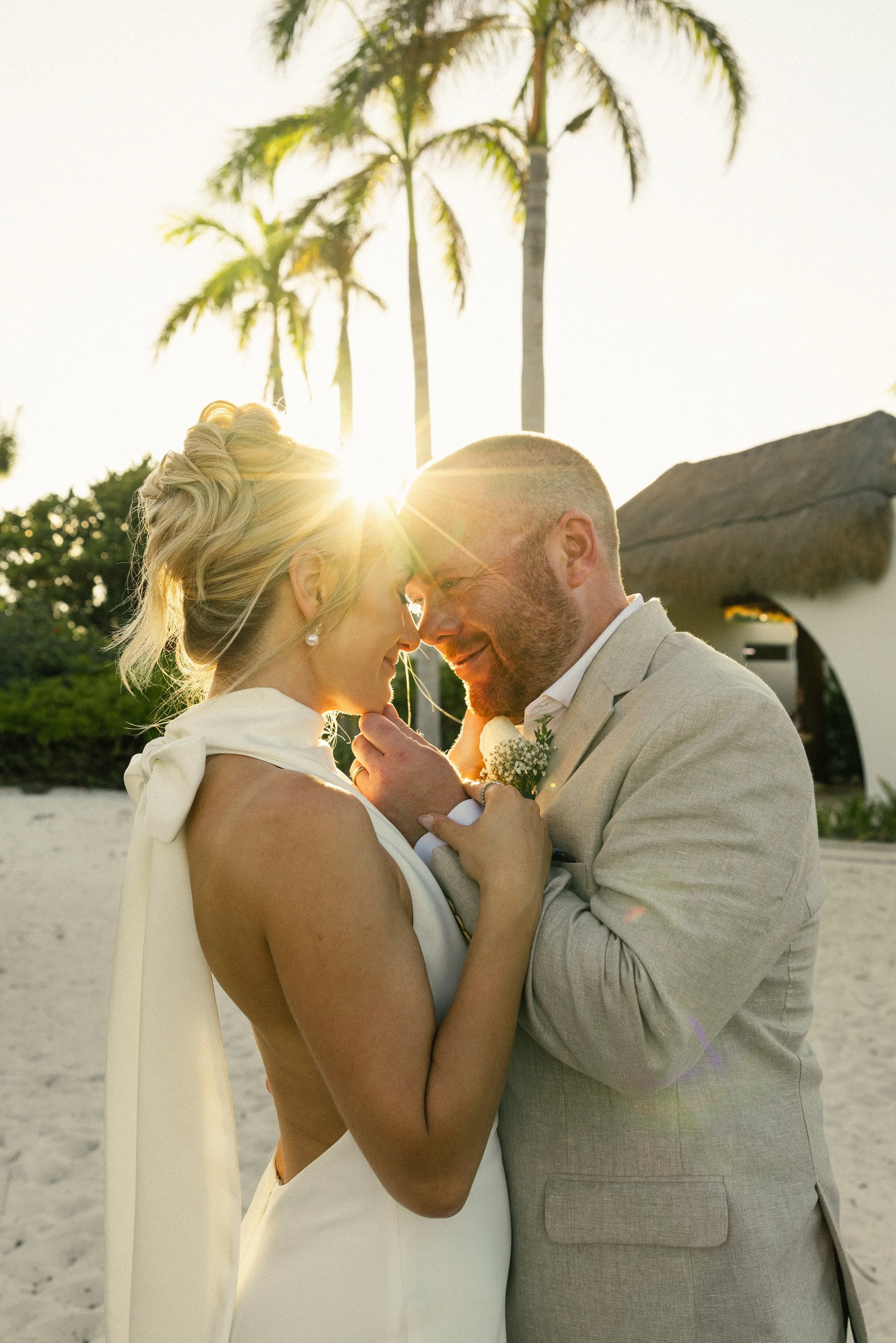 Destination wedding in Cancun, Mexico.