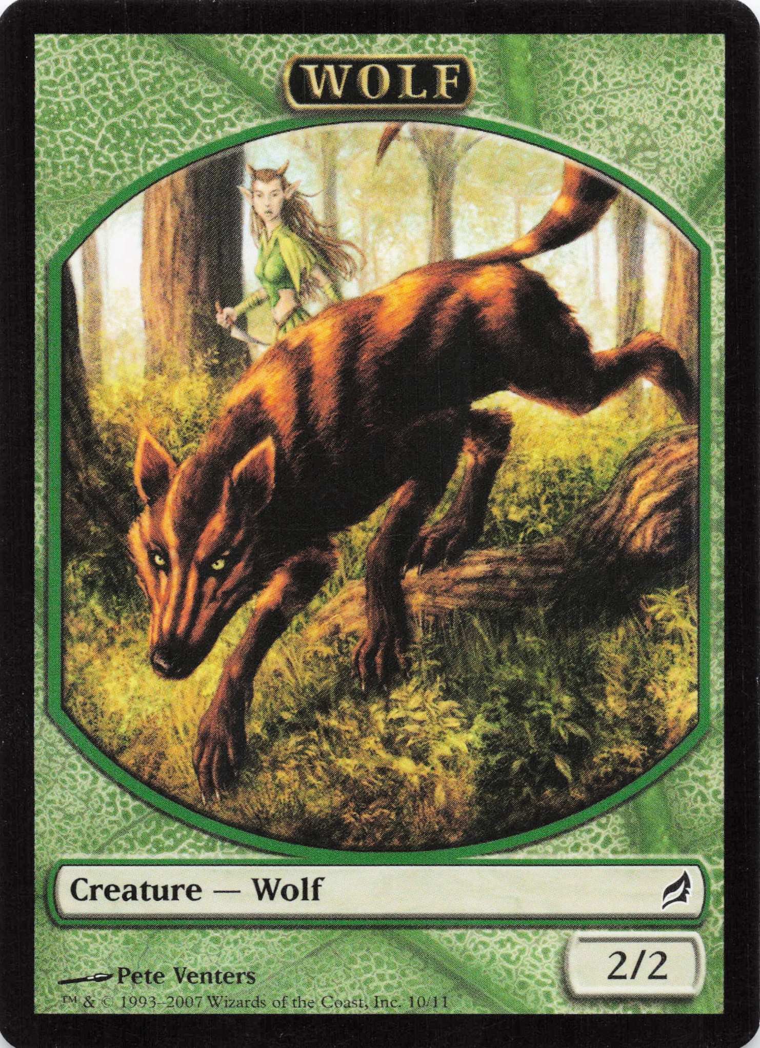 Wolf Token - Lorwyn