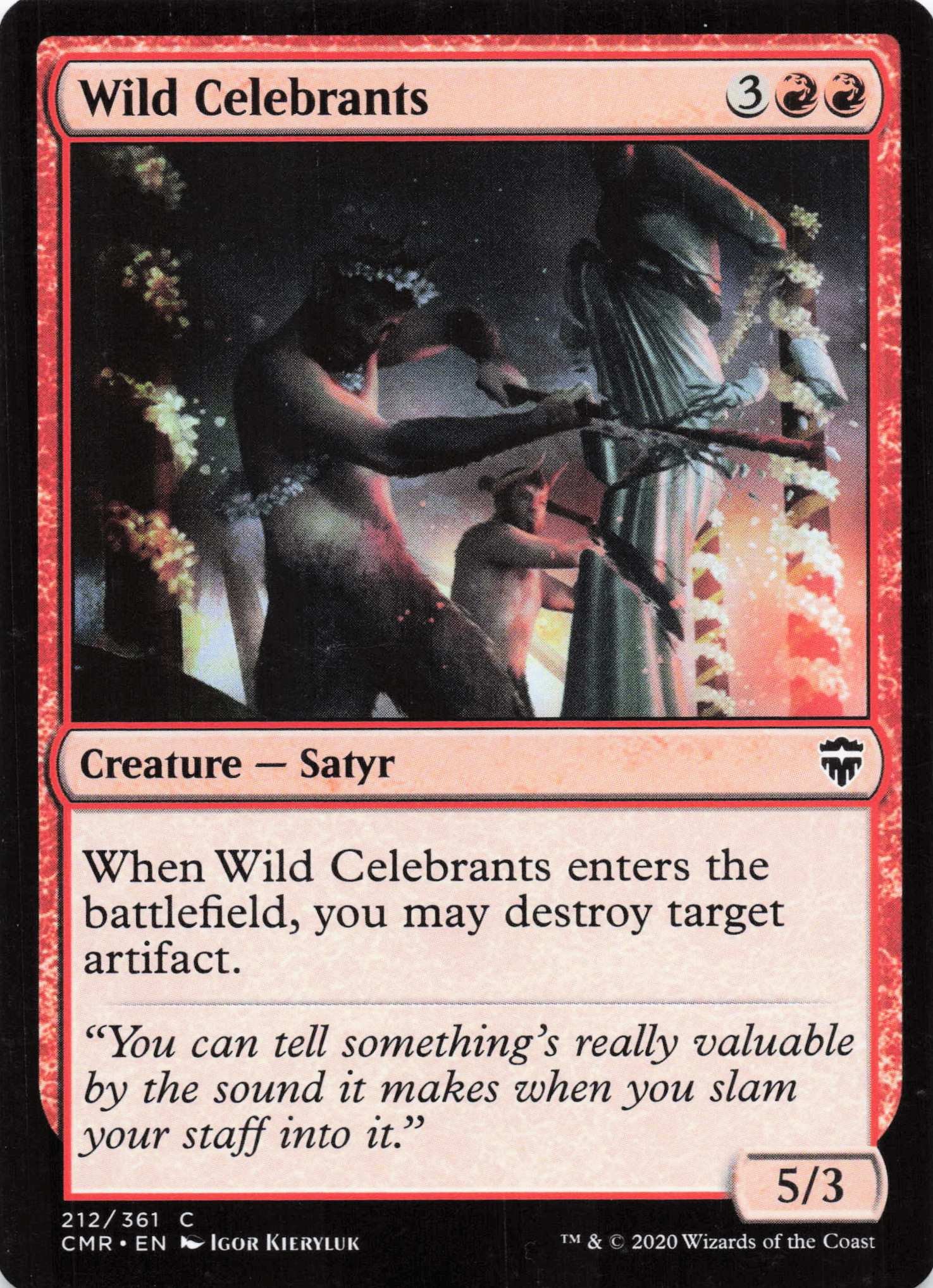 Wild Celebrants - Commander Legends