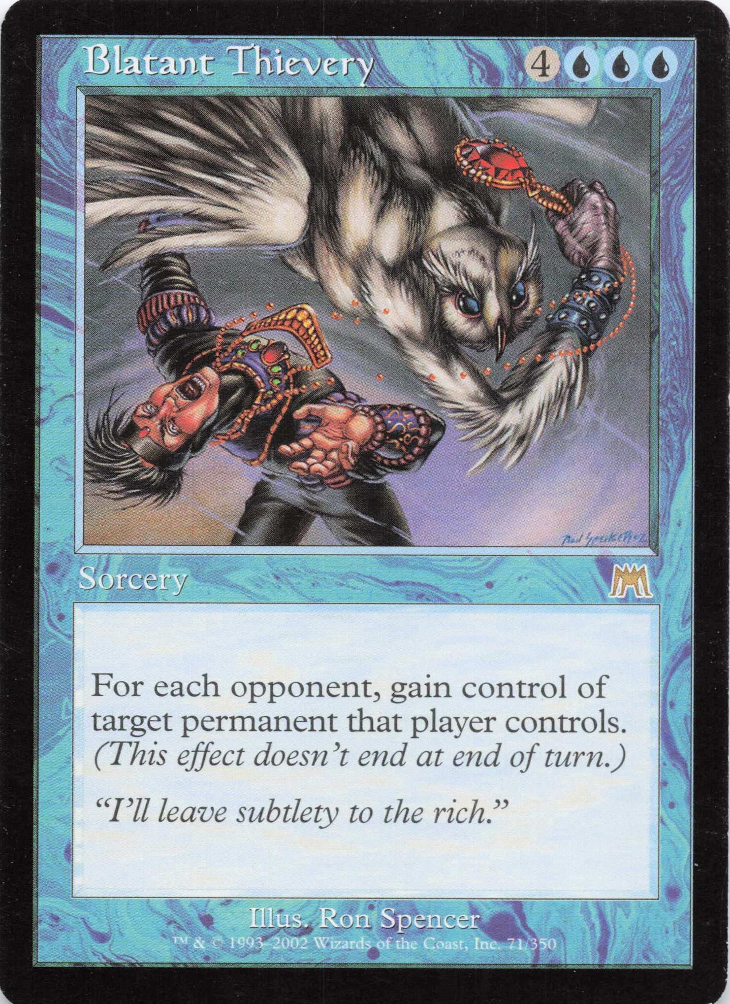 Blatant Thievery - Onslaught