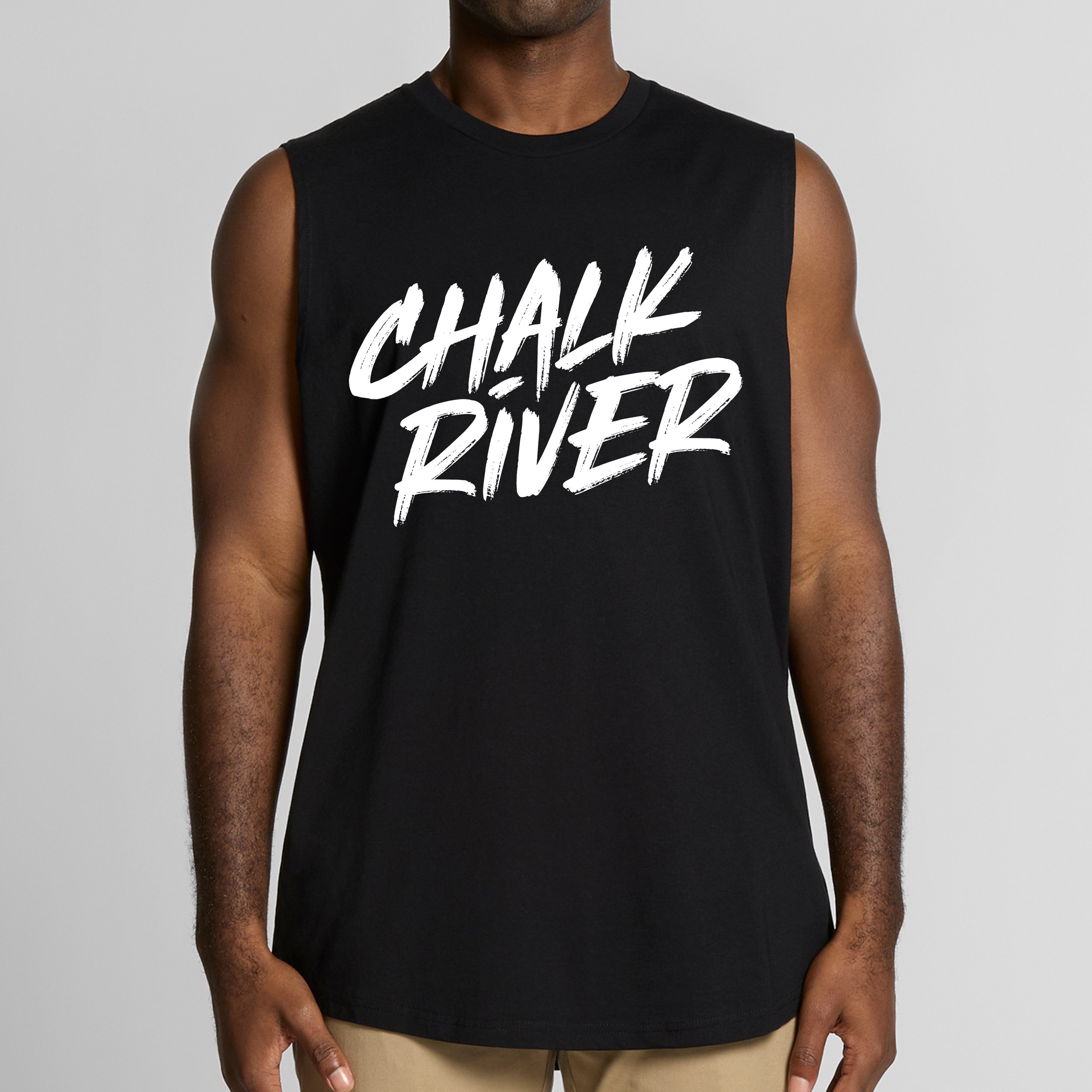 Chalk River Graffiti Mens Tank2.jpg