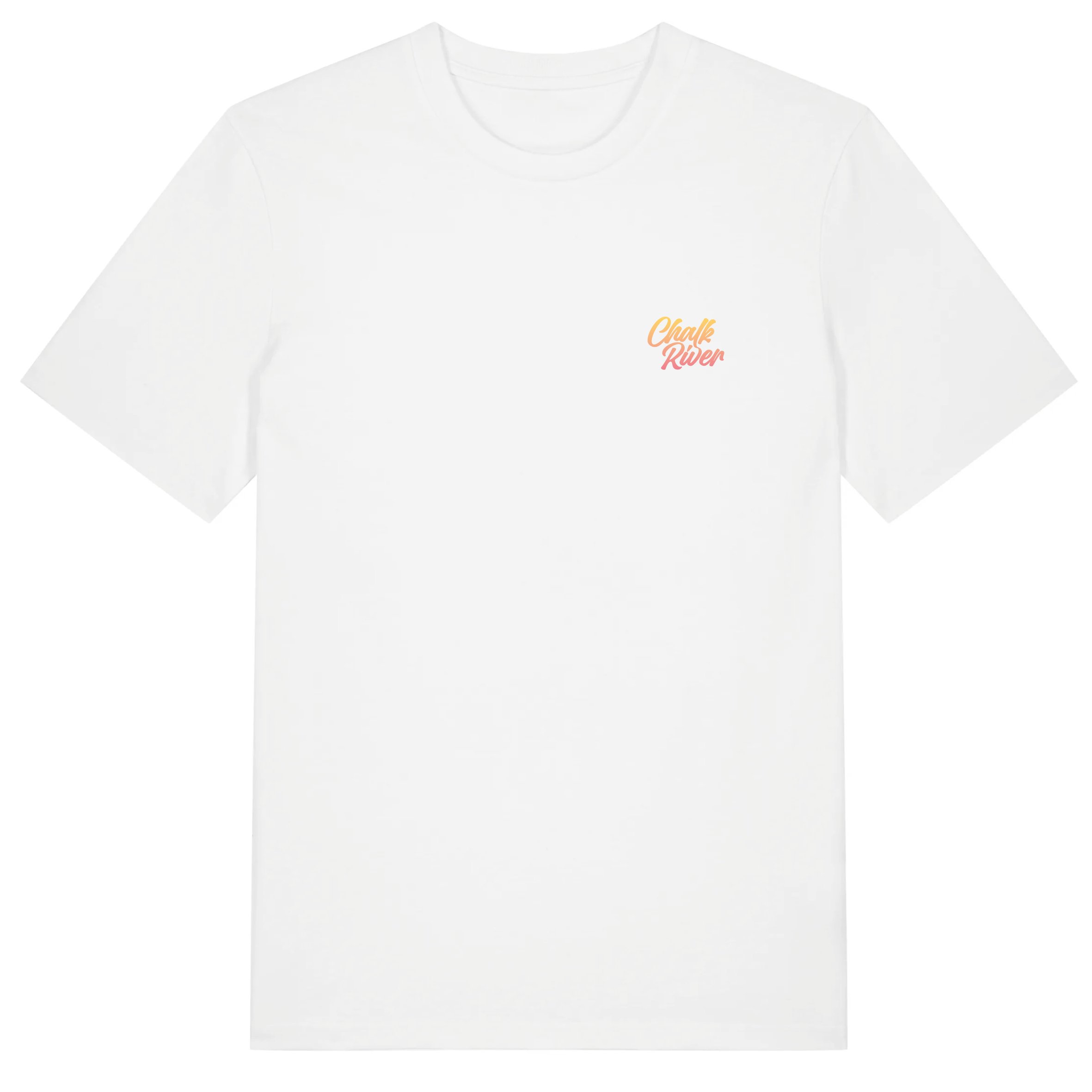 Chalk River Sunset Tshirt White Back.jpg