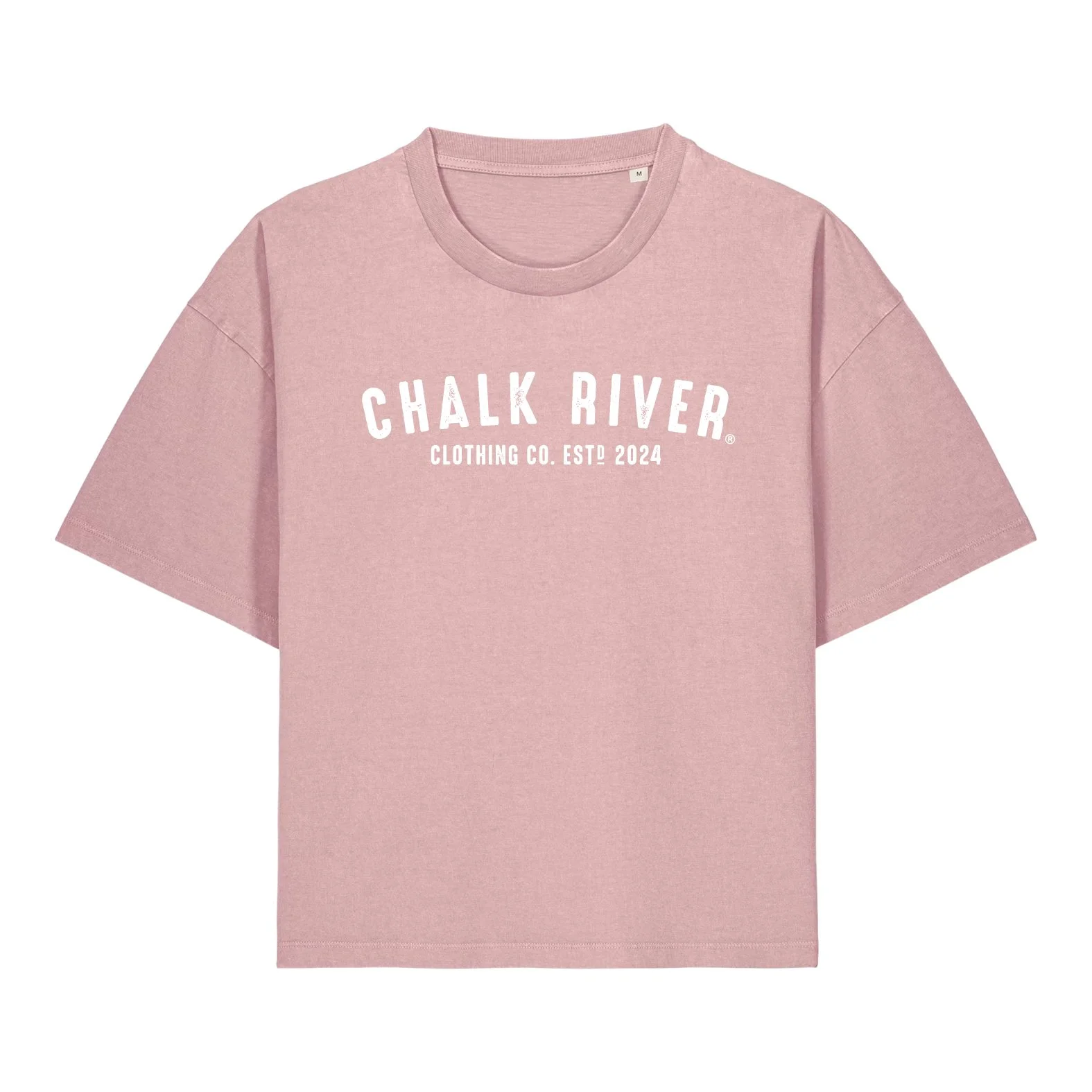 Women's 100% Cotton T-Shirt - Faded Pink Front.jpg