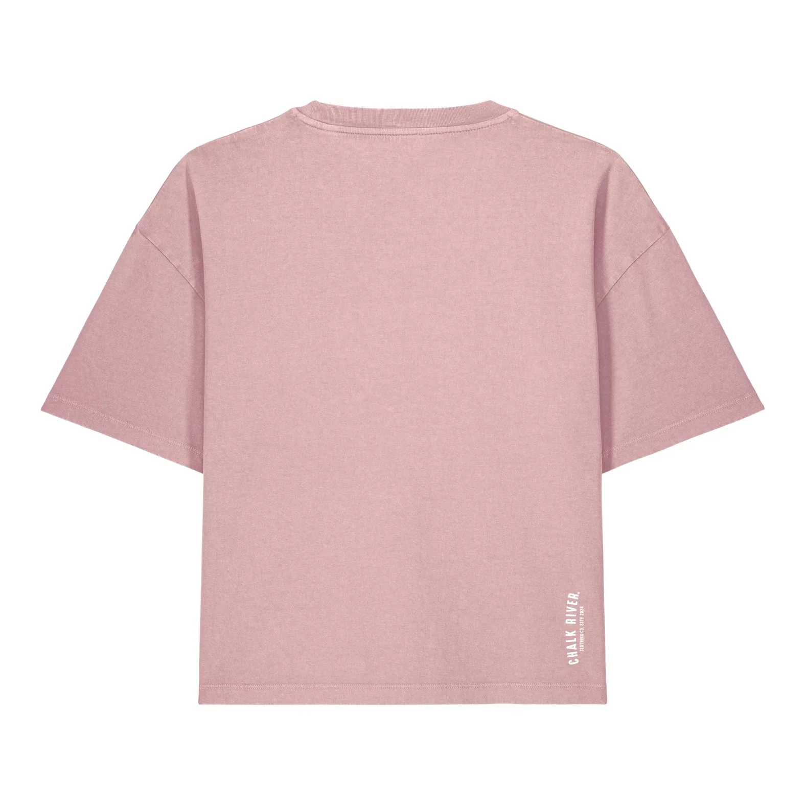 Women's 100% Cotton T-Shirt - Faded Pink Back.jpg