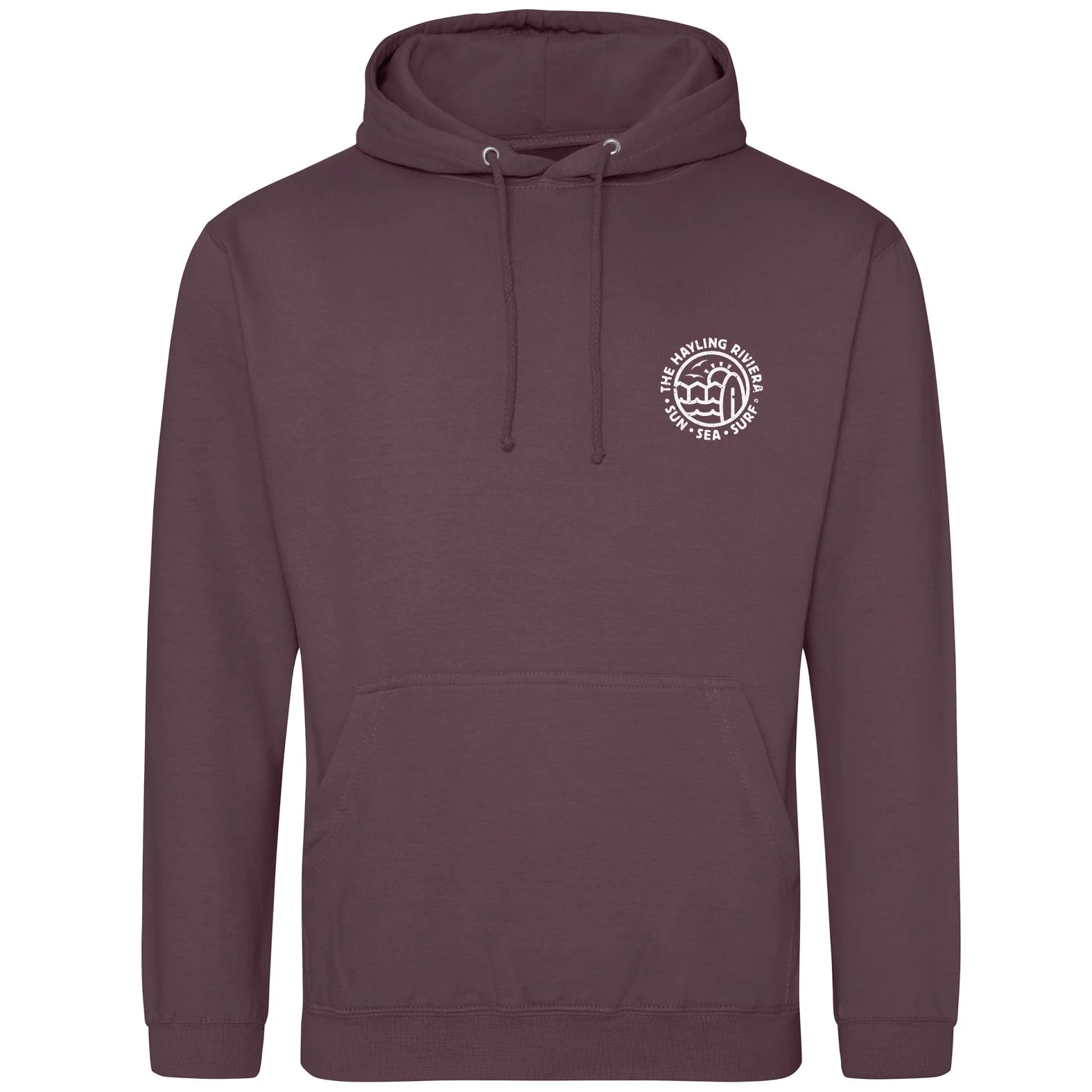 Hayling Riviera Hoodie_Mulberry Front.jpg