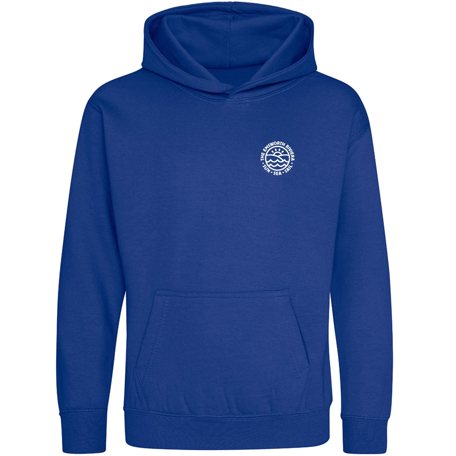 Kids Hoods Emsworth Riviera_Royal Blue Front.jpg