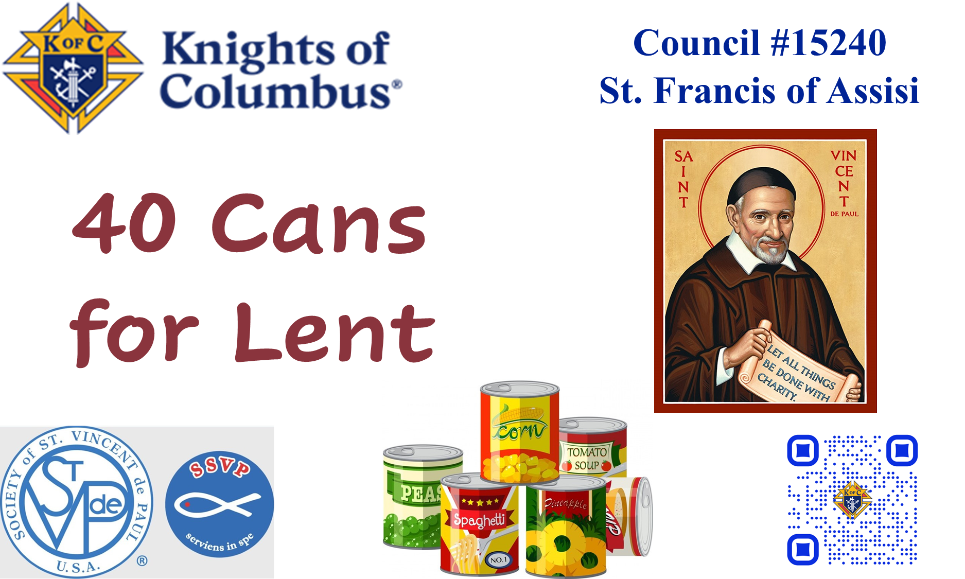40 Cans for Lent