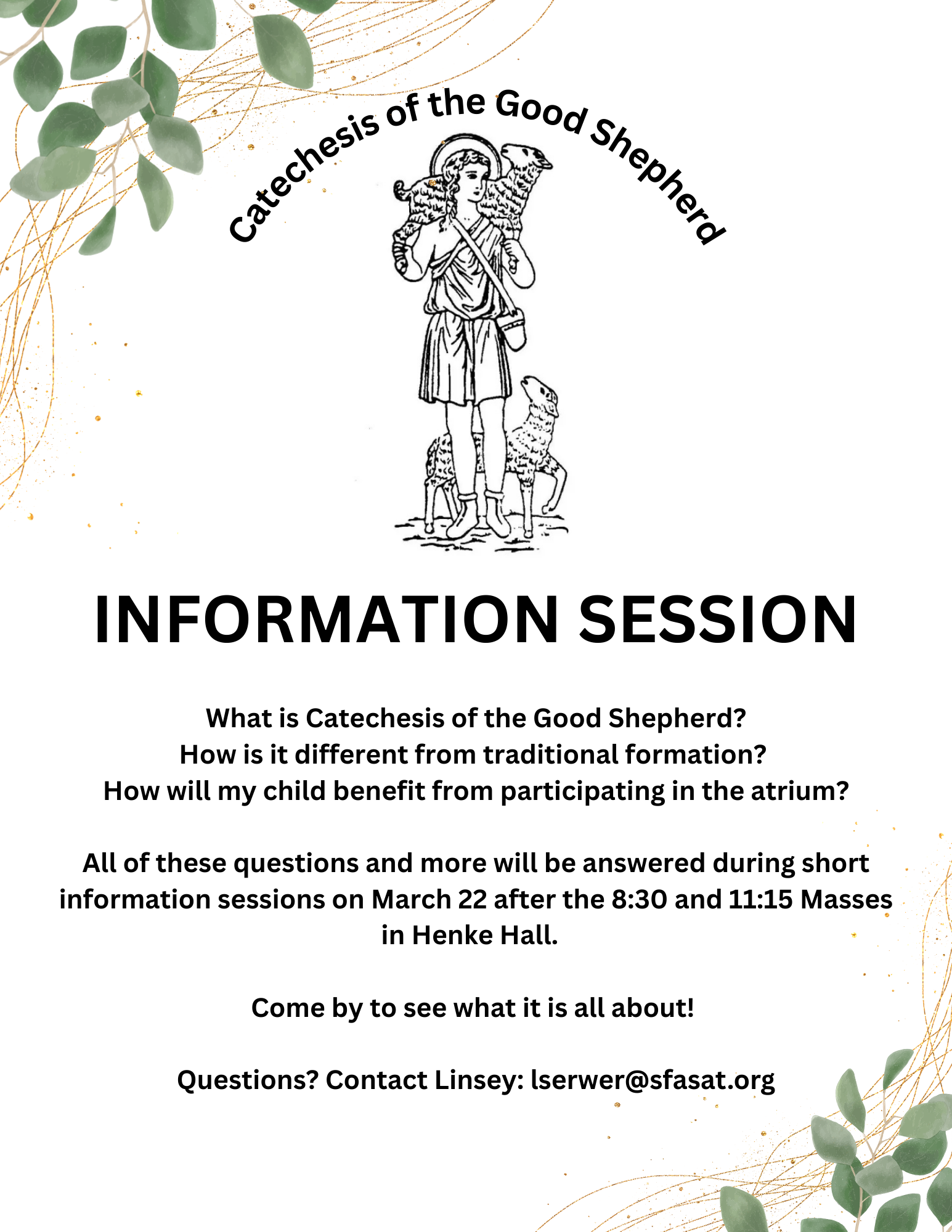 Catechesis of the Good Shepherd