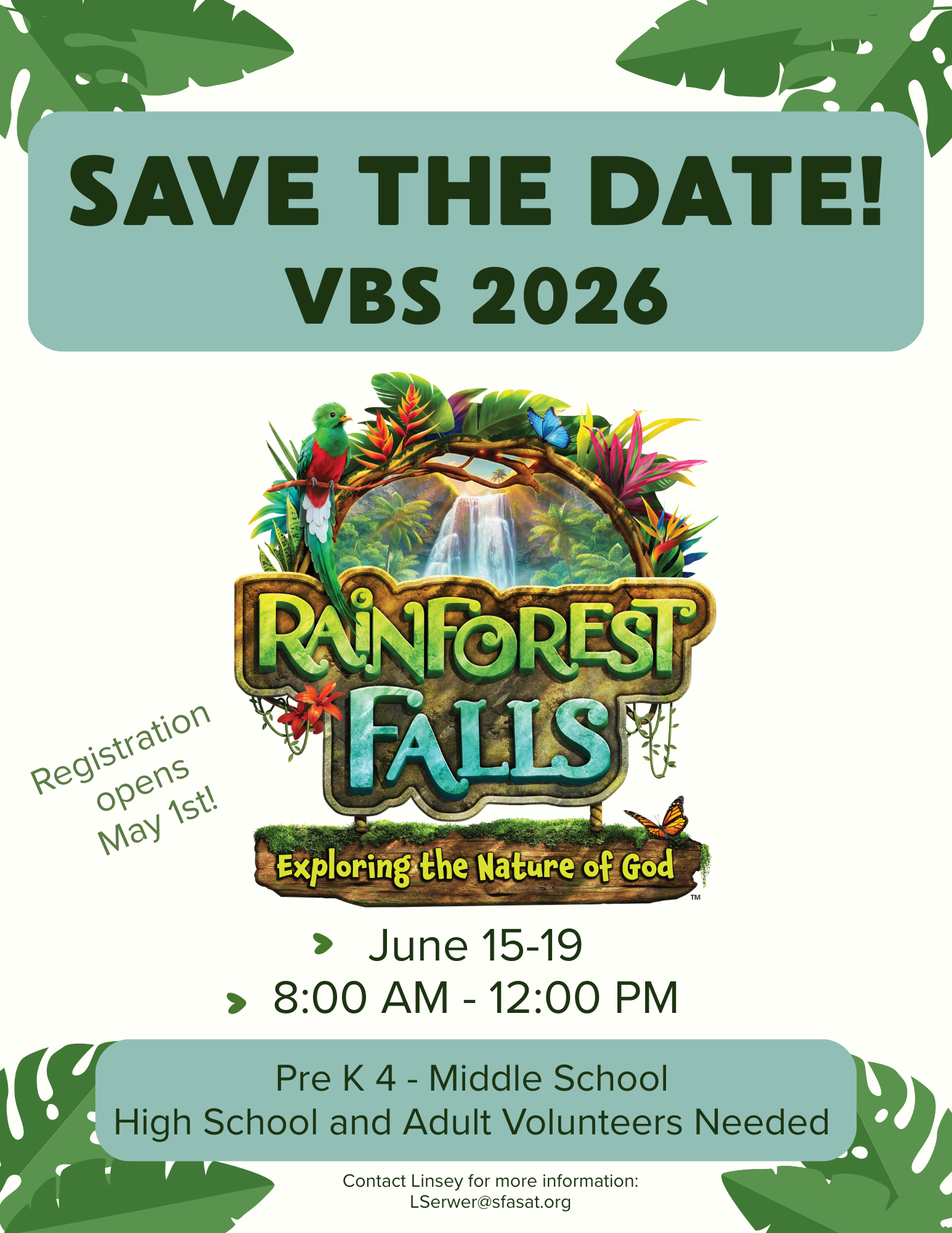 VBS 2026 Save the Date