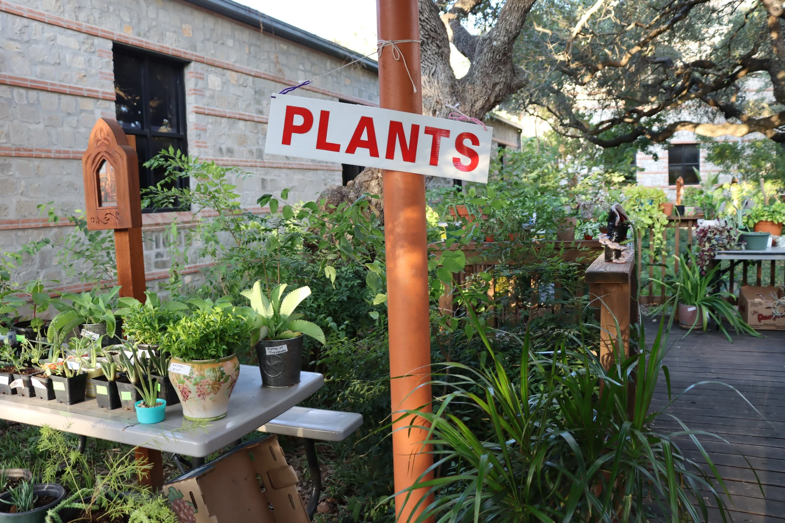 Plant Booth Donations