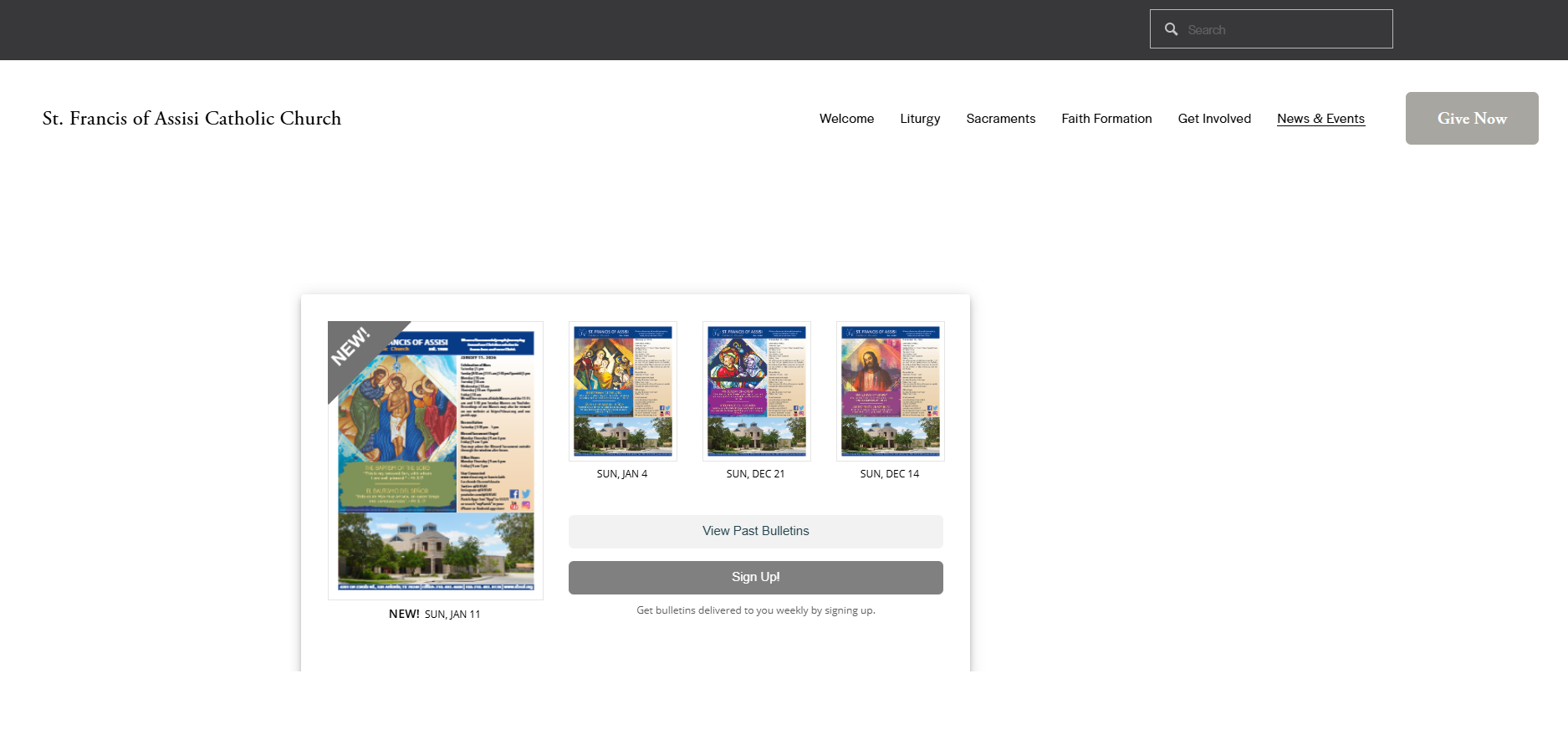 Bulletin Issue Online