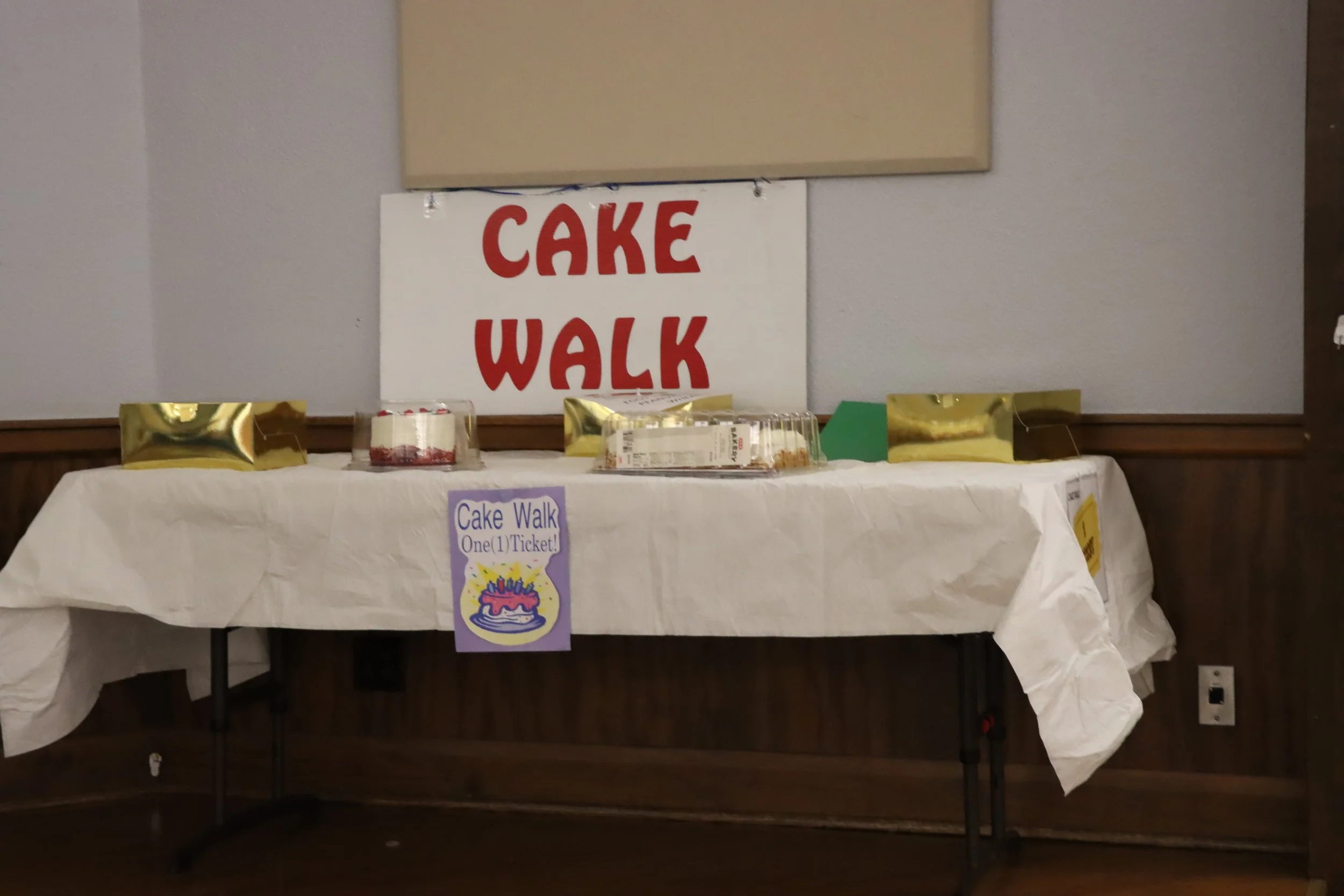 Cake Walk Donations