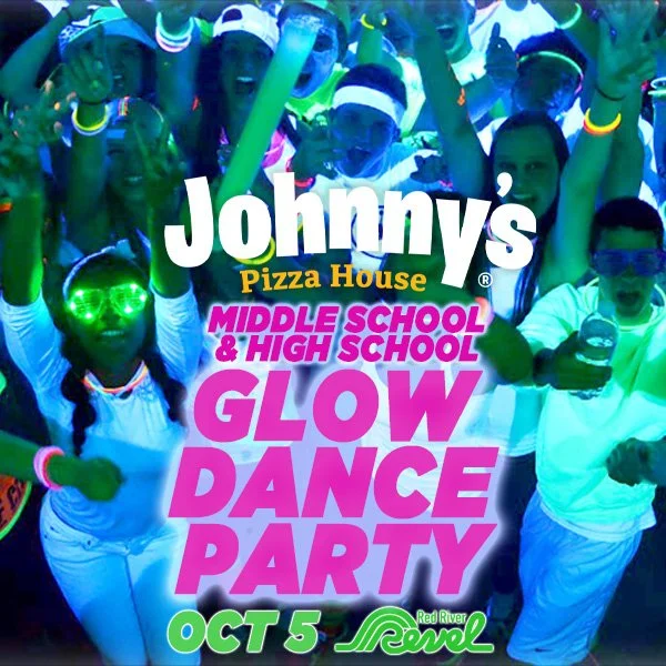 The Glow Dance Party at the Red River Revel: Teens Take Over for a Neon Night of Fun!
