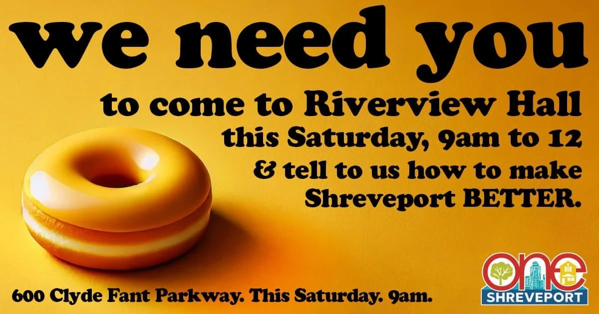 Shreveport, It’s Time to Be Heard! Join the Conversation on December 14