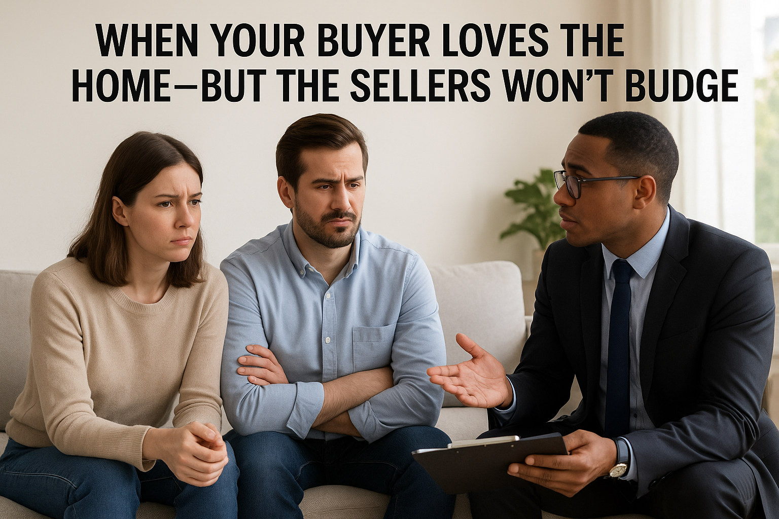 When Your Buyer Loves the Home—But the Sellers Won’t Budge