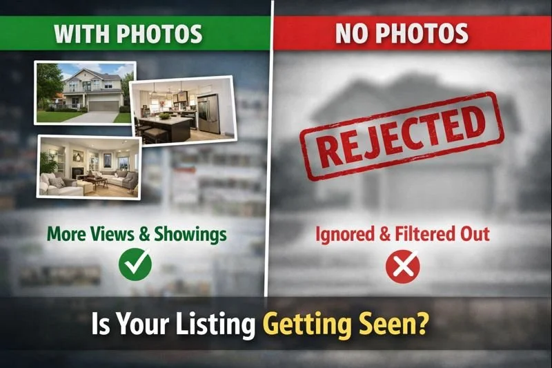 No Photos, No Showings: How Sellers Lose Exposure Before Day One