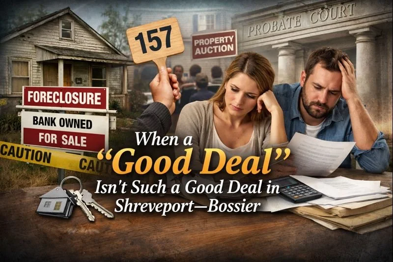 When a “Good Deal” Isn’t Such a Good Deal in Shreveport–Bossier
