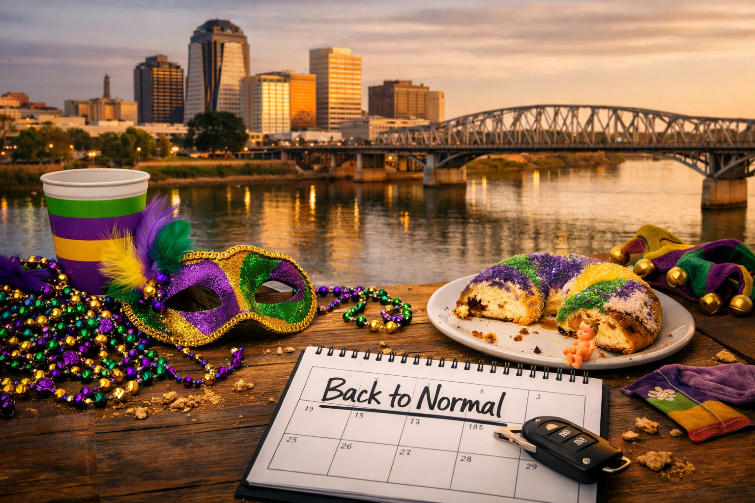 The Beads Are Packed Away: Mardi Gras Season Comes to an End in Shreveport