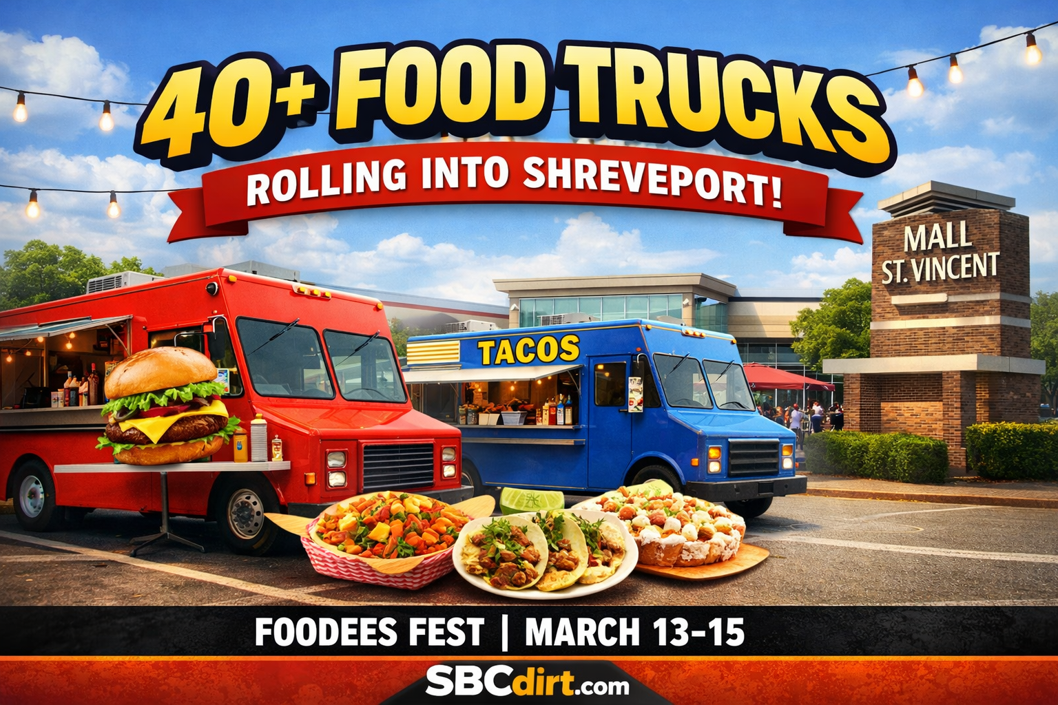 🚚🍔40+ Food Trucks Are Rolling Into Shreveport for Foodees Fest
