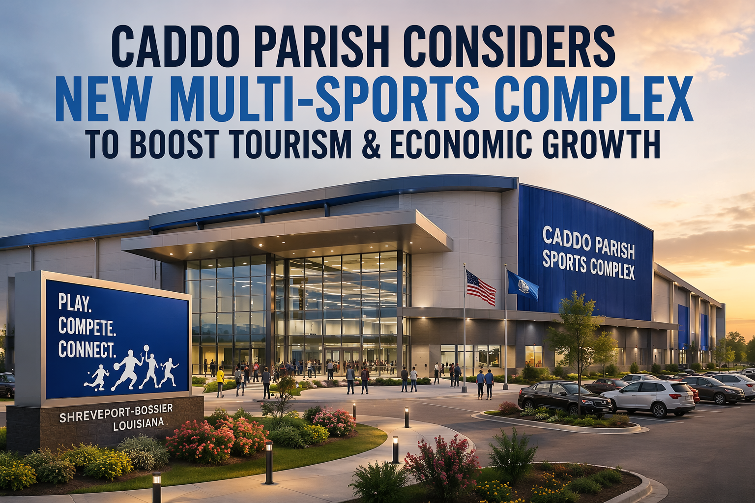 Caddo Parish Exploring $60–70 Million Multi-Sports Complex