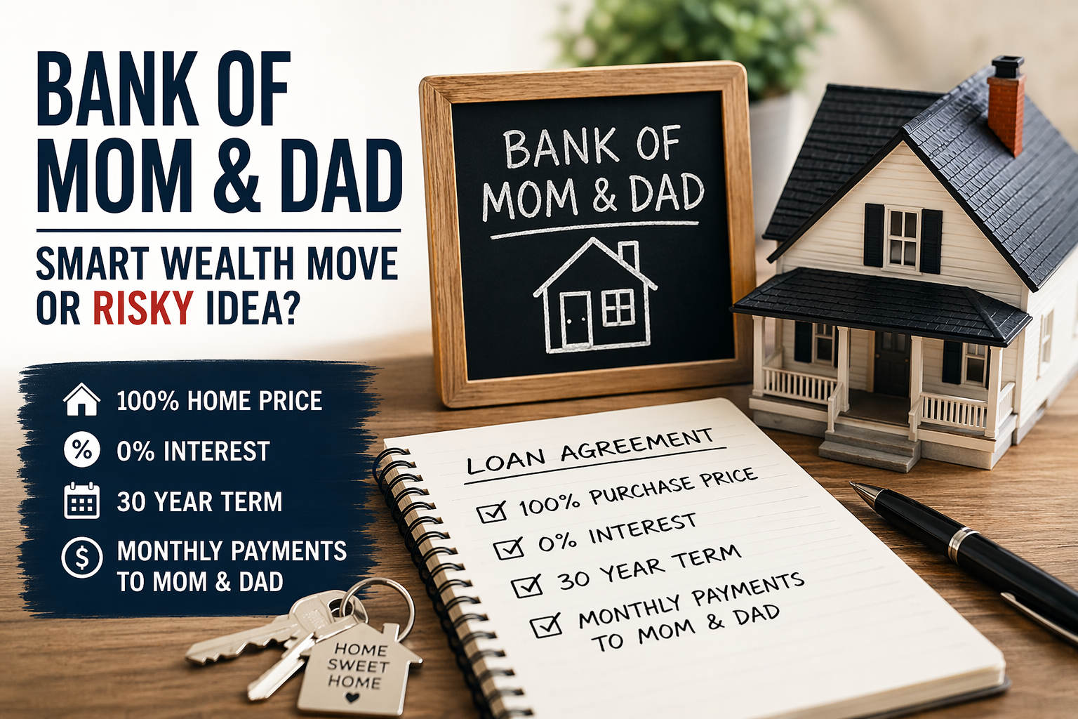 Bank of Mom &amp; Dad: Smart Strategy or Risky Business?